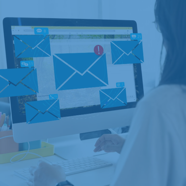 Illustration of email generator process