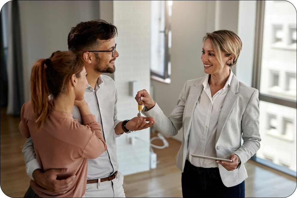 Personalized Thank You Card Example for Real Estate Clients